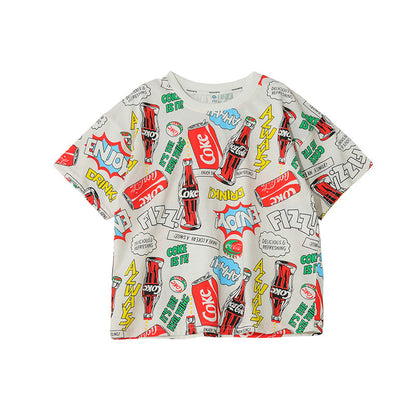 Children's Clothing Boys T-Shirt Summer New Style