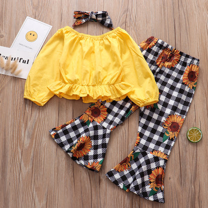 Foreign Trade Childrens Clothing Autumn New Style